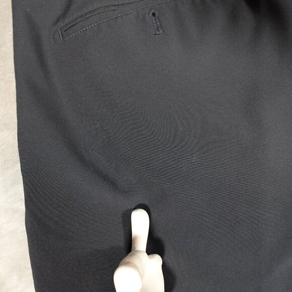 J Lindeberg M Elliot Bonded Micro Stretch Pants Mens 38x29 (Altered) Golf Navy - Picture 7 of 12